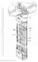 Fig. 01 - Wire filter cage locking mechanism