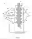 Fig. 04 - Moving granular bed with gas guiding system
