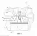 Fig. 02 - ENGINE INCLUDING FUEL INJECTOR SPRAY PATTERN