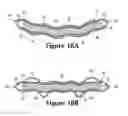 Fig. 28 - Method of manufacturing a contoured fluid-filled chamber with a tensile member
