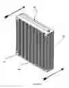 Fig. 10 - Liquid cooled condensers for loop heat pipe like enclosure cooling