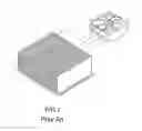 Fig. 02 - Heat dissipation device which is pre-built with an air vent structure