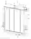 Fig. 01 - Vertical-flow type heat exchanger having a baffle plate