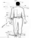 Fig. 35 - Wearable power-output device operable to deliver wirelessly received power