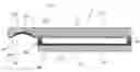 Fig. 01 - Exterior mirror element with wide angle portion