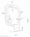 Fig. 02 - Exterior mirror element with wide angle portion