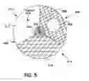Fig. 07 - Illumination obscurement device with two separate light cell arrays that produces a shaped beam of light as output