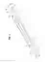Fig. 02 - Injection molded plastic nestable shell for concrete parking bumpers