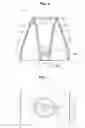 Fig. 06 - Injection molded plastic nestable shell for concrete parking bumpers