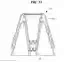 Fig. 10 - Injection molded plastic nestable shell for concrete parking bumpers