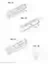 Fig. 11 - Injection molded plastic nestable shell for concrete parking bumpers
