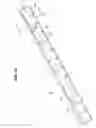 Fig. 12 - Injection molded plastic nestable shell for concrete parking bumpers