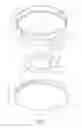 Fig. 02 - Combining structure for the decorating shell of a ceiling fan