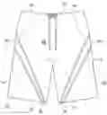 Fig. 01 - Garment with Stretchable Section and Related Methods