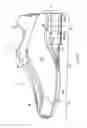 Fig. 03 - Article of footwear with a sole structure having support elements and an indented plate
