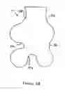 Fig. 05 - Article of footwear with a sole structure having support elements and an indented plate