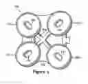 Fig. 10 - Article of footwear with a sole structure having support elements and an indented plate