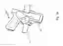 Fig. 07 - Pistol cocking assistive device