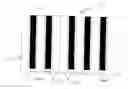 Fig. 01 - Musical instrument keyboard having identically shaped black and white keys