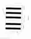 Fig. 02 - Musical instrument keyboard having identically shaped black and white keys