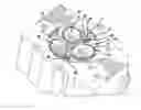 Fig. 01 - INTERNAL COMBUSTION ENGINE HAVING COMBUSTION CHAMBER WITH BLENDED HEMISPHERICAL AND PENT-ROOF PORTIONS