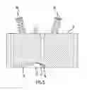 Fig. 06 - INTERNAL COMBUSTION ENGINE HAVING COMBUSTION CHAMBER WITH BLENDED HEMISPHERICAL AND PENT-ROOF PORTIONS