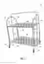Fig. 02 - Folding Serving Wagon