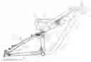 Fig. 01 - BICYCLE SHOCK WITH EXTENSION ARMS