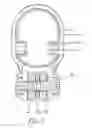 Fig. 06 - Golf bag cart foldable device