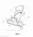 Fig. 02 - Adjuster and hinge for child booster seat