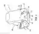 Fig. 05 - Lock release assembly for a collapsible chair having a fold-down back