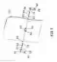 Fig. 07 - Lock release assembly for a collapsible chair having a fold-down back