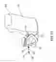 Fig. 16 - Lock release assembly for a collapsible chair having a fold-down back