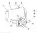 Fig. 18 - Lock release assembly for a collapsible chair having a fold-down back