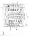 Fig. 19 - Fiber distribution hub with dual swing frames