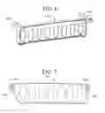 Fig. 06 - Rack and pinion refrigerator storage system