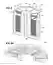 Fig. 09 - Solenoid arrangement with segmented armature member for reducing radial force