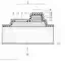 Fig. 01 - Backside illuminated semiconductor light-receiving device, optical receiver module, and optical transceiver