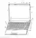 Fig. 01 - Electronic apparatus display housing assembly