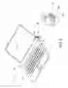 Fig. 03 - Inverted U frame with pivotal micro-projector and camera for releasably securing to laptop or keyboard