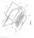 Fig. 04 - Inverted U frame with pivotal micro-projector and camera for releasably securing to laptop or keyboard