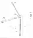 Fig. 08 - Inverted U frame with pivotal micro-projector and camera for releasably securing to laptop or keyboard