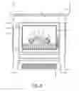 Fig. 07 - High Heat Electric Fireplace