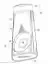 Fig. 01 - Container having a tool retainer, container carrying a cosmetic accessory, and associated cosmetic accessory and treatment method