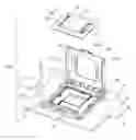 Fig. 01 - Independent loading mechanism facilitating interconnections for both CPU and flexible printed cable