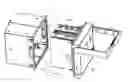 Fig. 01 - Plug-in-unit assembly with an off-center pivotal connection between a handle and an actuating member