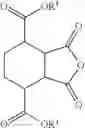 Fig. 35 - Cyclohexane 1,4 carboxylates