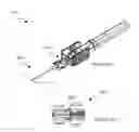 Fig. 28 - Safety needle system operable with a medical device