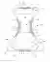 Fig. 01 - Insert with advantageous fastener configurations and end stiffness characteristics for two-piece wearable absorbent article