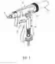 Fig. 02 - RIVET GUN WITH AN IMPROVED ACTUATION STRUCTURE